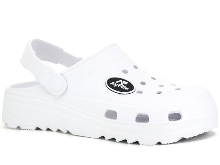 Ayfox Merdane M-2002 Eva Kutulu Cross Terlik Beyaz - 1