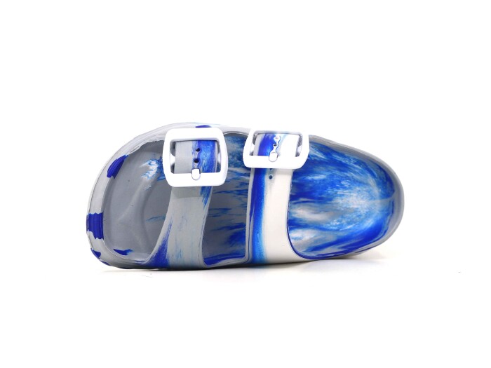 Ayfox Patik P-1006-E Çift Toka Erkek Kutulu Lux Eva Terlik Buz Grisi - Ayfox (1)