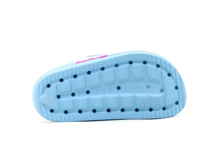Ayfox Patik P-1006-K Çift Toka Kız Kutulu Lux Eva Terlik Bebe Mavisi - 3