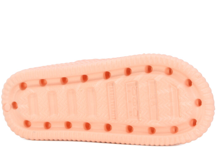 Ayfox Zenne Naz Taşlı Çift Bant Lux Eva Terlik Somon - 3