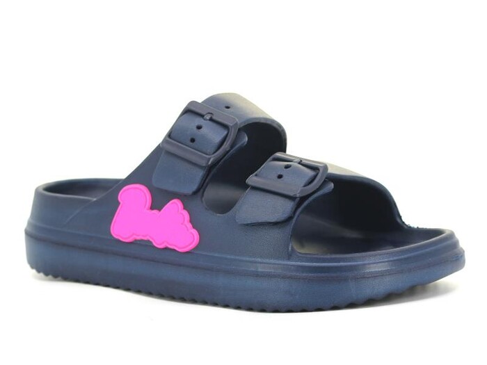 Ayfox Zenne Z-1006 Çift Toka Kutulu Lux Eva Terlik Lacivert - Ayfox