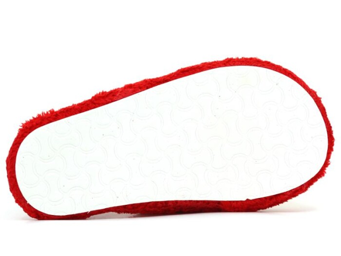 Aysa Zenne Noel Baba Gondol Ev Terliği Kırmızı - Beyaz - 4