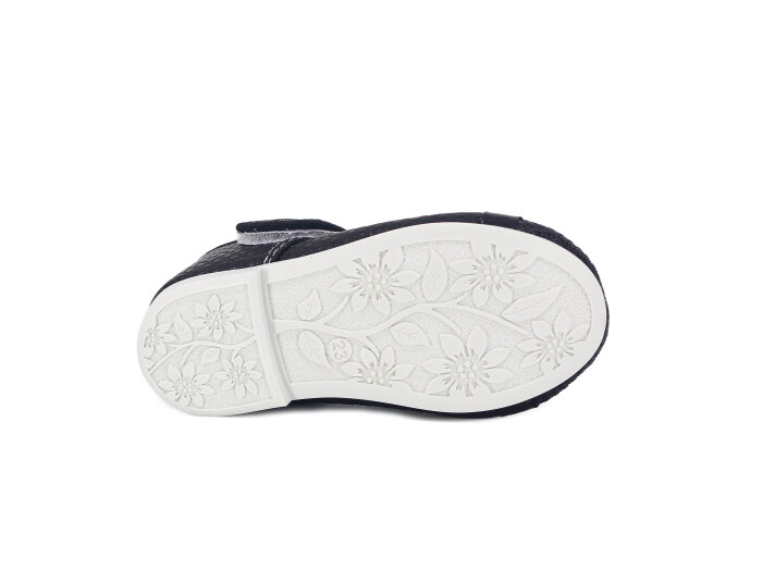 Aysu Bebe Fiyonklu Cırtlı Babet Ayakkabı Siyah - 3