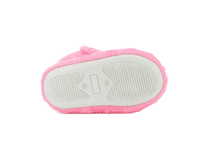 Auris Bebe Kısa Cırtlı Panduf Kedili Pembe - 3