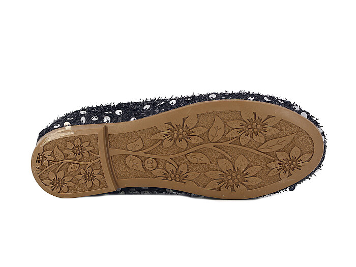 Aysu Filet 2026 pullu fiyonklu Babet Ayakkabı Siyah - 3