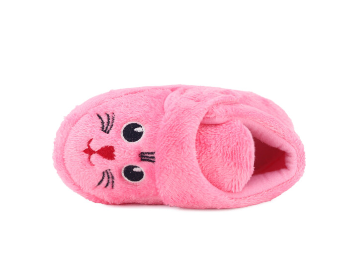 Auris Patik Kısa Cırtlı Panduf Kedili Pembe - 2