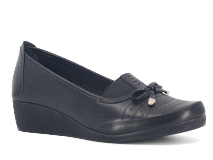 Ayzen Zenne 005 Poli Anne Ayakkabısı Siyah - 1