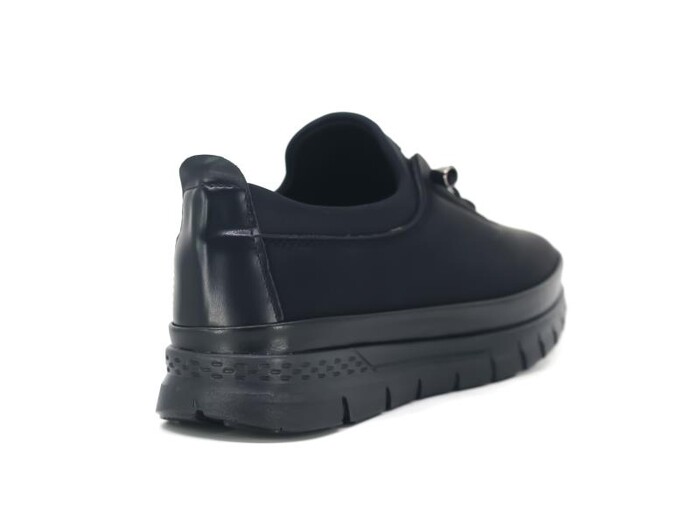 Ayzen Zenne 1022 Poli Anne Ayakkabısı Siyah Nubuk - 3