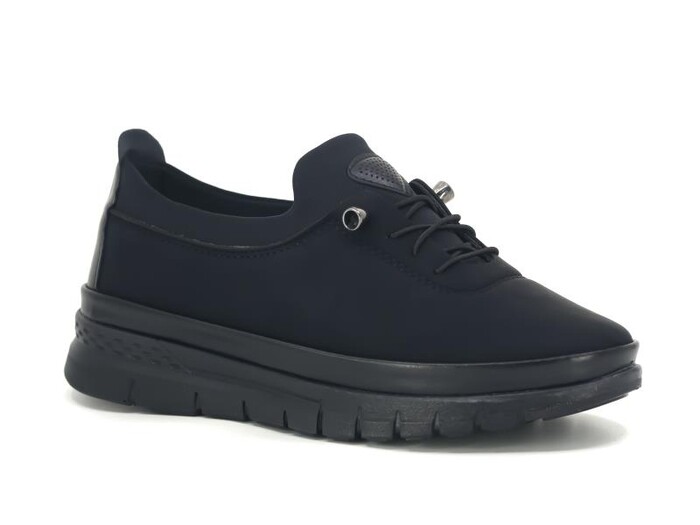 Ayzen Zenne 1022 Poli Anne Ayakkabısı Siyah Nubuk - Ayzen