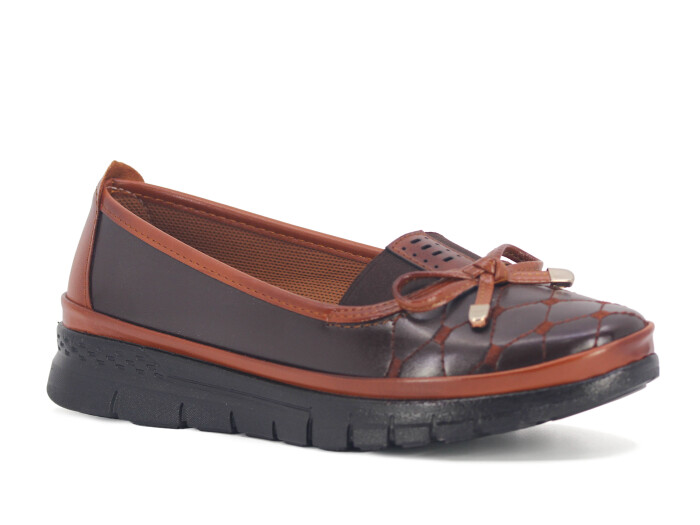 Ayzen Zenne 144 Poli Anne Ayakkabısı Taba - 1