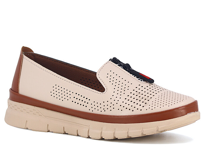 Ayzen Zenne 174 Poli Anne Ayakkabısı Bej - Taba - 1