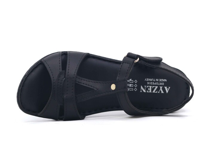Ayzen Zenne Anne 408 Sandalet Siyah - 2