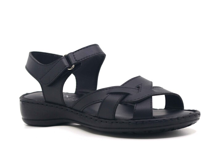 Ayzen Zenne Anne 412 Sandalet Siyah - Ayzen