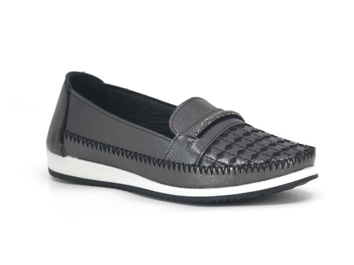 Ayzen Zenne 717 Anne Ayakkabısı Platin - Ayzen