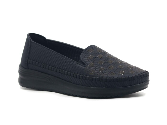 Ayzen Zenne 779 Poli Anne Ayakkabısı Siyah - Ayzen