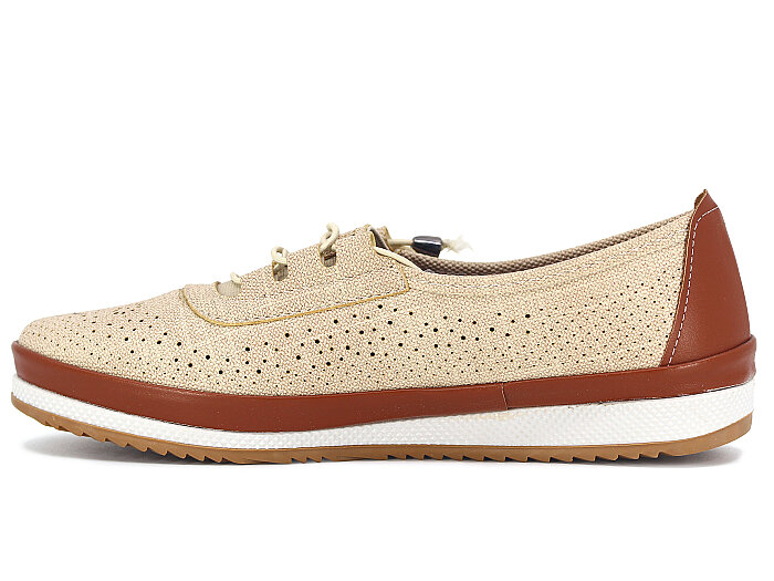 Ayzen Zenne 786-1 Poli Anne Ayakkabısı Bej - 2