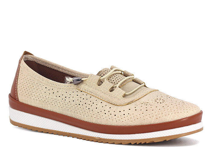 Ayzen Zenne 786-1 Poli Anne Ayakkabısı Bej - 1