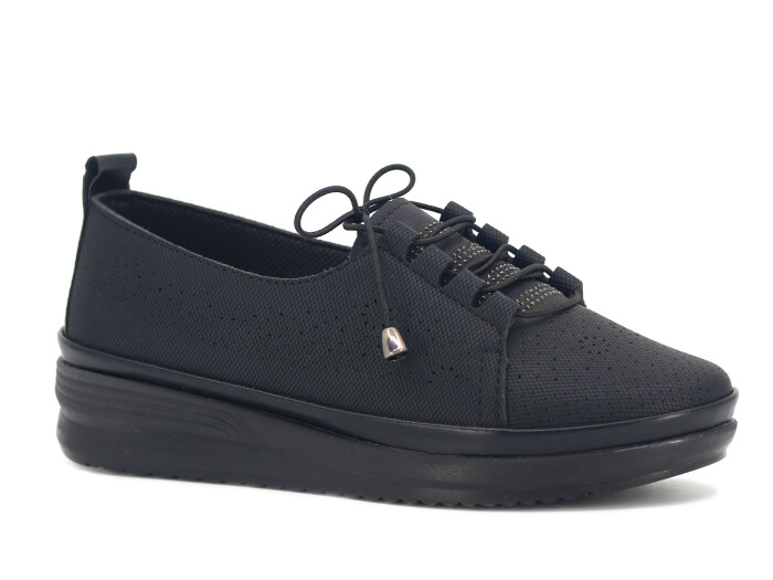 Ayzen Zenne A1209 Poli Anne Ayakkabısı Siyah - Ayzen