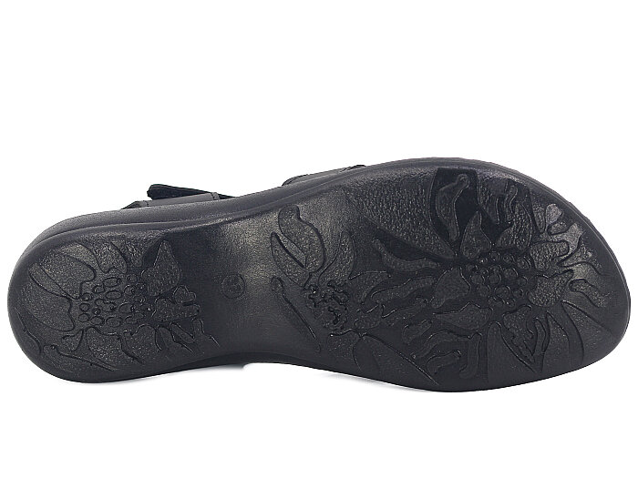 Ayzen Zenne Anne 414 Taş Sandalet Siyah - 3