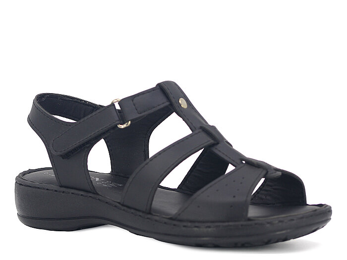 Ayzen Zenne Anne 414 Taş Sandalet Siyah - 1