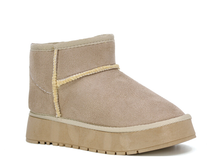 Bigstep Filet Peluşlu UGG Bot Bej - Bigstep