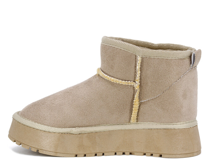 Bigstep Filet Peluşlu UGG Bot Bej - 2