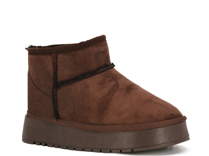 Bigstep Filet Peluşlu UGG Bot Kahve - Bigstep