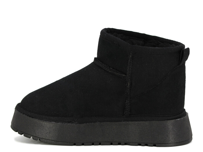 Bigstep Filet Peluşlu UGG Bot Siyah - 2