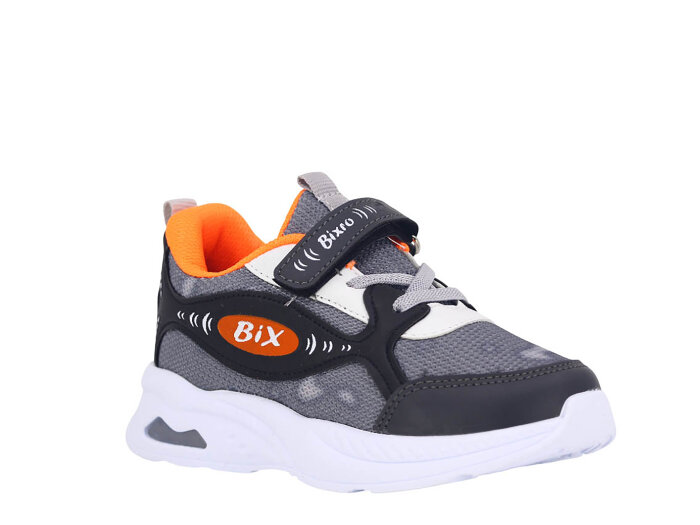 Bixro Patik 05 Anorak Spor Ayakkabı Füme - Turuncu - Bixro