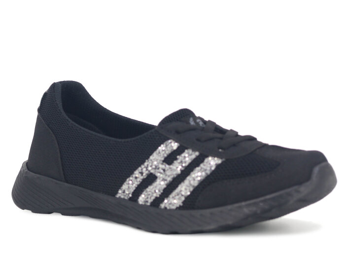 Black Sea Zenne 618 Anorak Spor Ayakkabı Siyah - Gümüş - Black Sea