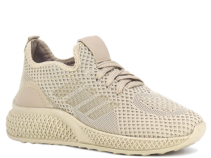 Blackwild Garson T-135 Triko Spor Ayakkabı Bej - 1