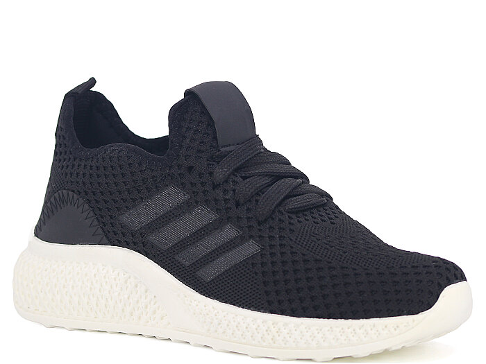 Blackwild Garson T-135 Triko Spor Ayakkabı Siyah - Beyaz - 1