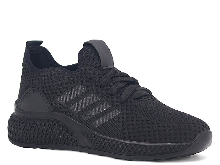 Blackwild Garson T-135 Triko Spor Ayakkabı Siyah - Siyah 