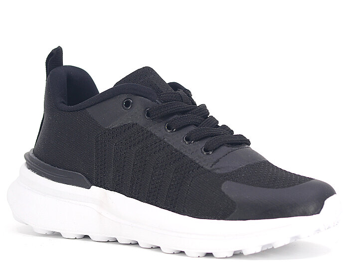 Blackwild Garson T-143 Triko Spor Ayakkabı Siyah - Siyah - Blackwild