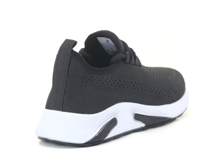 Blackwild Merdane MT-103 Triko Spor Ayakkabı Siyah - Beyaz - 3