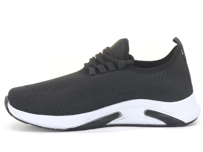 Blackwild Merdane MT-103 Triko Spor Ayakkabı Siyah - Beyaz - 2