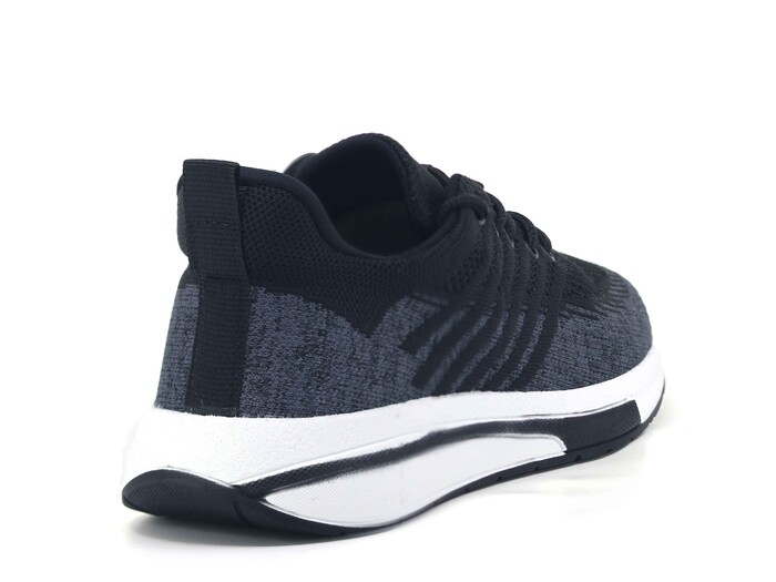 Blackwild Merdane MT-119 Triko Spor Ayakkabı Siyah - Füme - 3