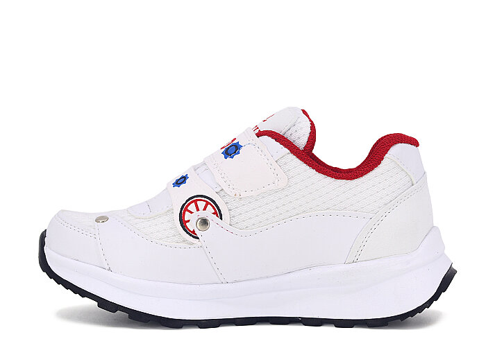 Bletix Filet 261 Anorak Spor Ayakkabı Beyaz - Kırmızı - Bletix (1)