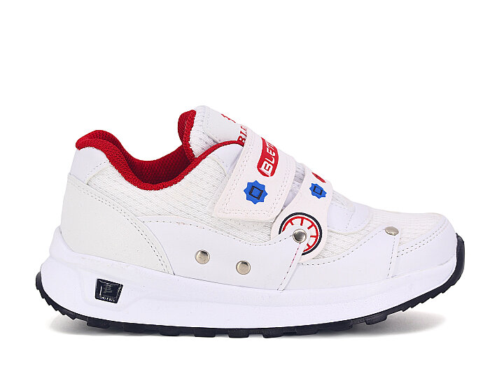Bletix Filet 261 Anorak Spor Ayakkabı Beyaz - Kırmızı - 3