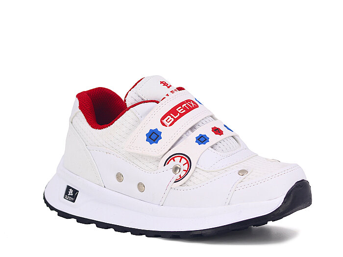 Bletix Filet 261 Anorak Spor Ayakkabı Beyaz - Kırmızı - 1