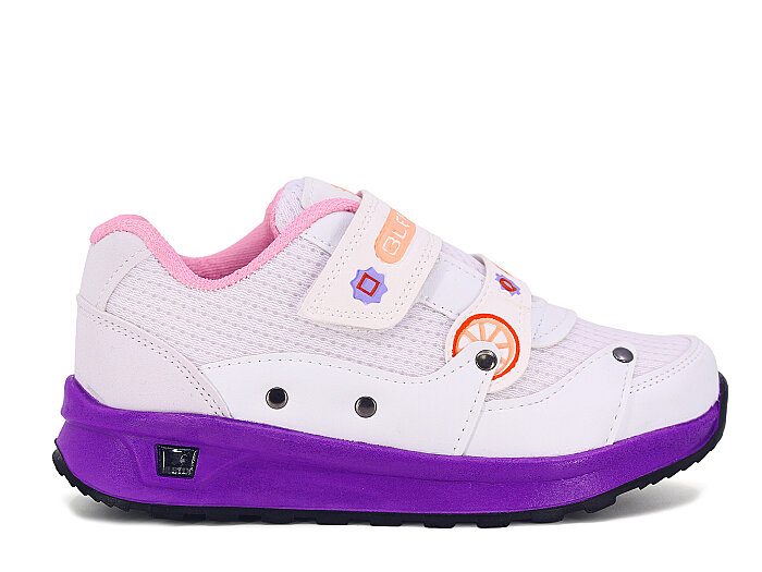 Bletix Filet 261 Anorak Spor Ayakkabı Beyaz - Pudra - 3