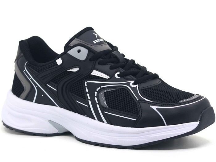 Boulder Merdane 6016 Anorak Spor Ayakkabı Siyah - Beyaz - 1