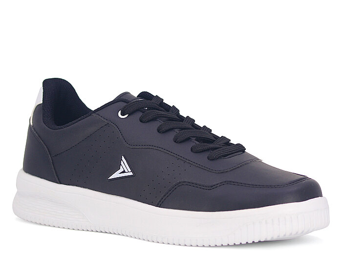 Boulder Merdane 9002 Cilt Spor Ayakkabı Siyah - Beyaz - 1