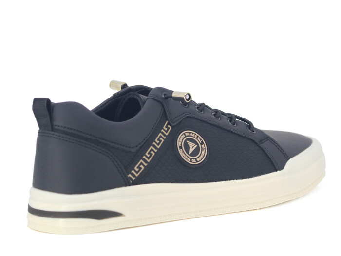 Boulder Merdane 9042 Cilt Spor Ayakkabı Siyah - Bej - 3