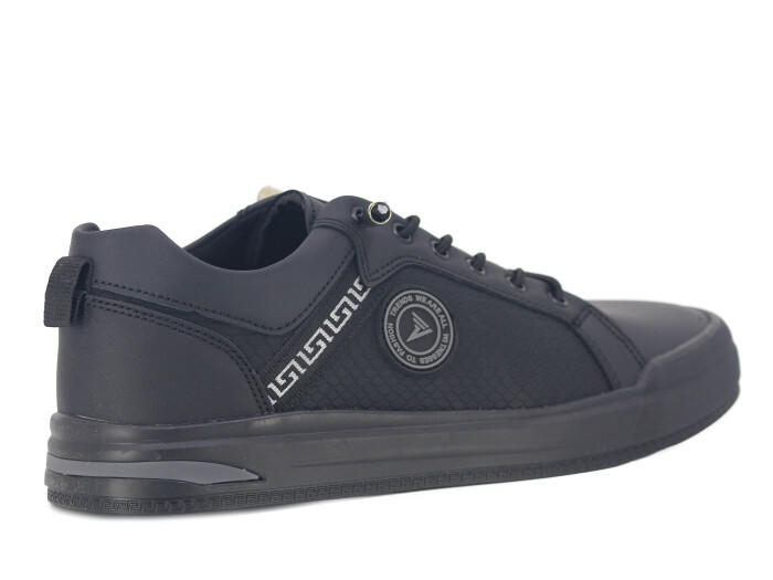 Boulder Merdane 9042 Cilt Spor Ayakkabı Siyah - Füme - 3