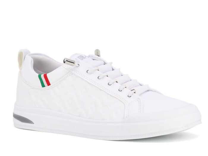 Boulder Merdane 9058 Cilt Spor Ayakkabı Beyaz - Buz - 1