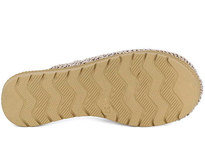 Bruno Zenne 2026 Kurdele Dantelli İncili Burnu Kapalı Günlük Terlik Koyu Bej - 3