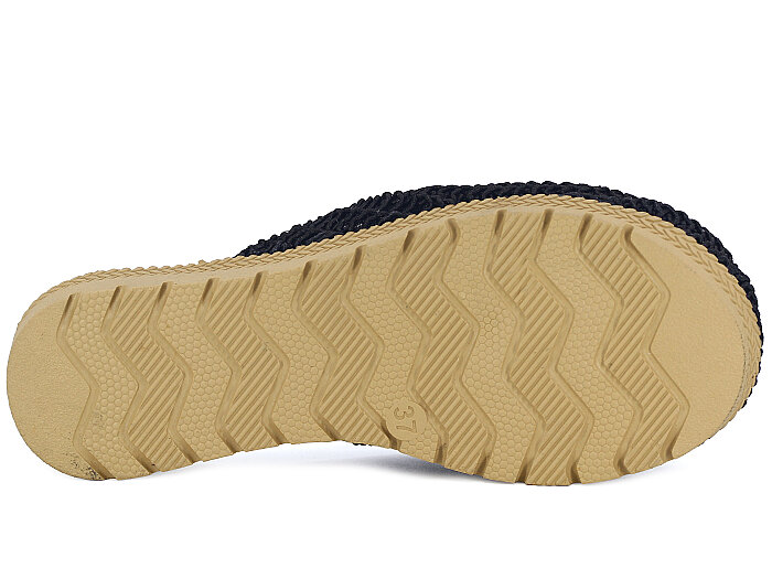 Bruno Zenne 2026 Kurdele Dantelli İncili Burnu Kapalı Günlük Terlik Siyah - 3