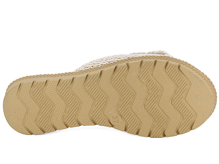 Bruno Zenne 2026 Papyon Dantelli İncili Burnu Açık Günlük Terlik Bej - 3