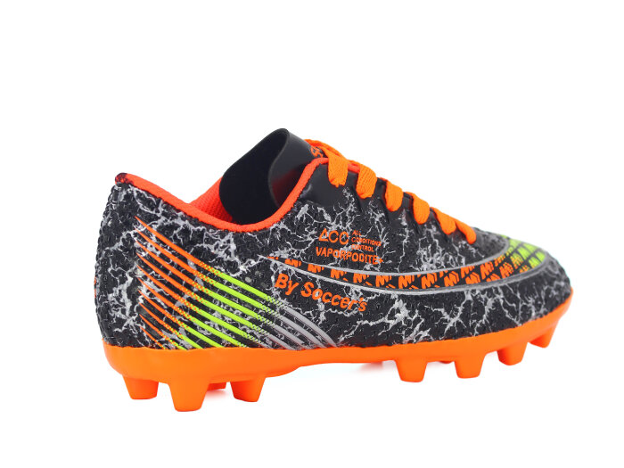 By Soccers Filet 041 Krampon Ayakkabı Siyah - Turuncu - 3